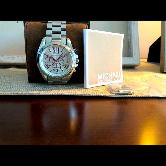 Michael Kors Accessories - Micheal Kors Silver Watch. Used.